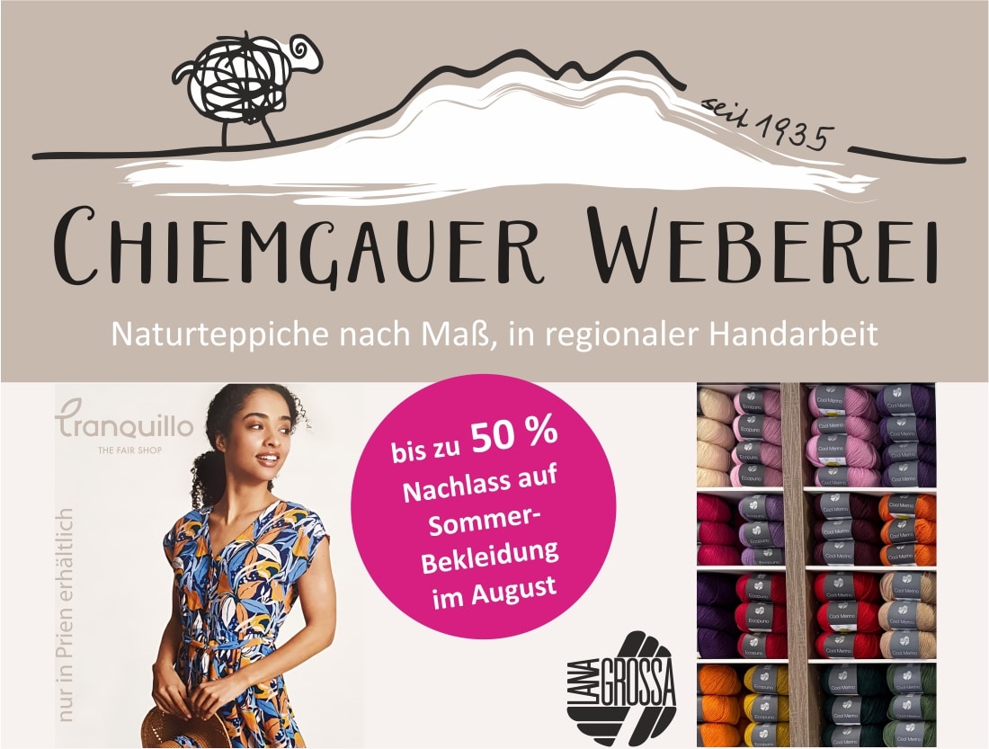 Anzeige Prien 08 2026 Rieder bis50 Sommerbekleidung