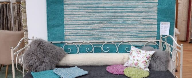 NEU: Teppich Trend, Sitzkissen gehäkelt 3