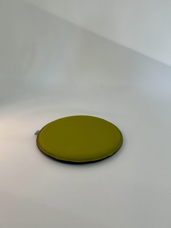 Doppelseitiges Leder/ Filzsitzkissen Ø35cm – Bild 4