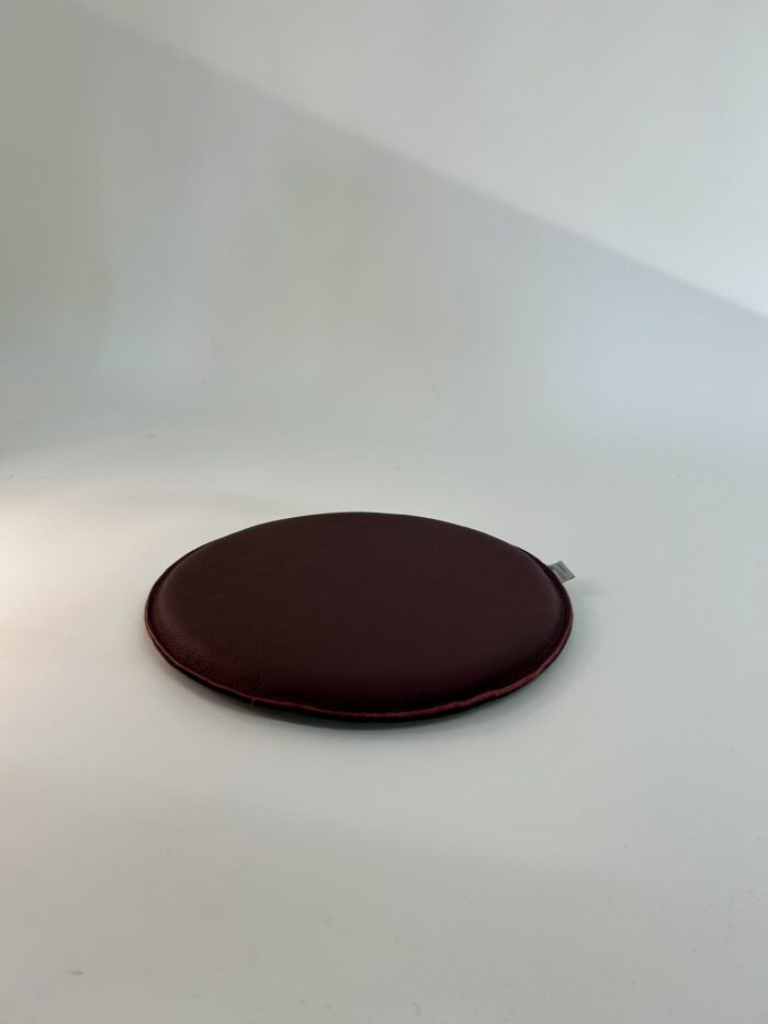 Doppelseitiges Leder/ Filzsitzkissen Ø35cm – Bild 8