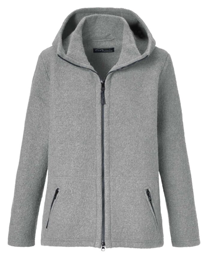 Mufflon Damenjacke mit Kapuze Nele W100